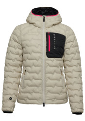 Dámská péřová bunda Martini Firstline Next In Down Jkt W Off White/Black