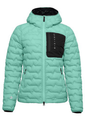 Dámská péřová bunda Martini Firstline Next In Down Jkt W Ibiza Blue/Black
