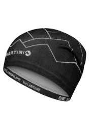 Čepice Martini Argon Light Knitted Beanie Uni Black/White