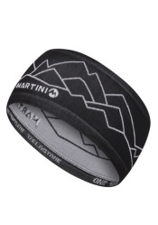 Unisex funkční čelenka Martini Argon Light Knitted Headband Uni Black/White