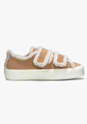 Inuikii Shearling Low Velcro (35202-050) Beige