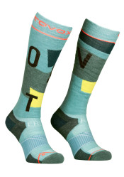 Ortovox Freeride Long Socks Cozy Women's Ice Waterfall