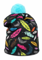 Dětská čepice HAUER MAGIC FUN ANIMALS MINT