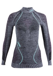 Dámské tričko UYN LADY AMBITYON UW SHIRT LG_SL MELANGE TURTLE NECK