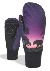 Dámské rukavice LEVEL BLISS CORAL MITT PURPLE