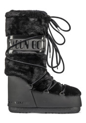 Dámské sněhule Tecnica Moon Boot Classic Faux Fur Black