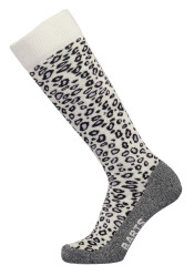Podkolenky BARTS SKISOCK ANIMAL PRINT WHITE