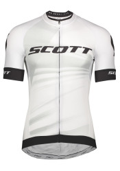 Cyklo dres Scott Shirt RC Pro s/sl White/Black