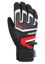 Pánské rukavice Reusch Thunder XT Black/White/Fire red