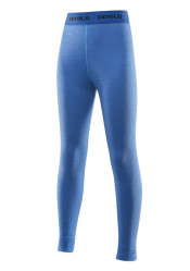 Dětské kalhoty DEVOLD DUO ACTIVE JUNIOR LONG PANT HEAVEN