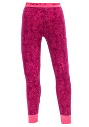 Dětské kalhoty Devold Active Kid Long Johns Plum