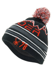 Dětská čepice Spyder Boys Mini Icebox Black/Red