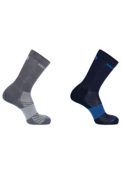 Dětské ponožky Salomon XA 2-PACK JR NIGHT SKY/Quiet Sha