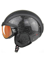 Lyžařská helma Casco SP-6 Visor Brush Black