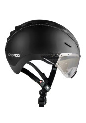Cyklistická helma CASCO ROADSTER BLACK INCL.VISOR