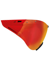 Cyklistický štít Casco SPEEDmask Carbonic Red Multilayer