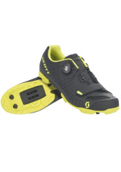 Cyklistické boty Scott Shoe Mtb Comp Boa matt black/sulphur yellow