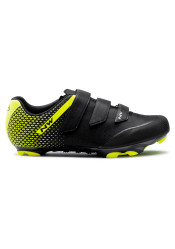 Cyklistické tretry Northwave Origin 2 Black/Yellow Fluo