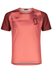 Dětský cyklistický dres Scott Shirt Jr Trail 20 s/sl Bri Re/Ru Re