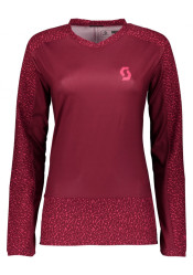 Dámský cyklodres Scott Shirt W's Trail 20 l/sl tibetan red