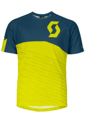 Dětský cyklodres Scott Shirt Jr Trail 10 s/sl sul ye/lu bl