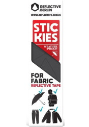 Reflective Berlin Stickies - darkgrey