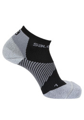 Ponožky SALOMON SPEED SUPPORT BLACK/FORGED IRON