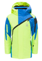 Dětská bunda Spyder Mini Challenger žlutá/modrá