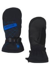 Dětské rukavice Spyder Boy's Overweb Mitten Black/Blue