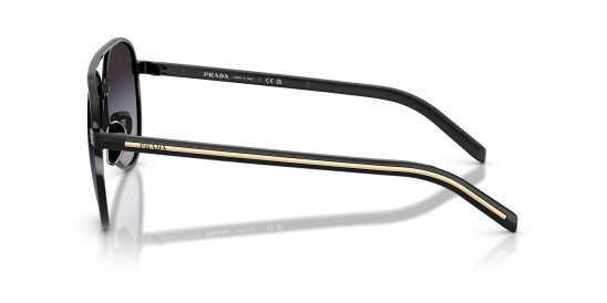 detail Sluneční brýle Prada PR B57S AAV90A56 Black/Grey Gradient