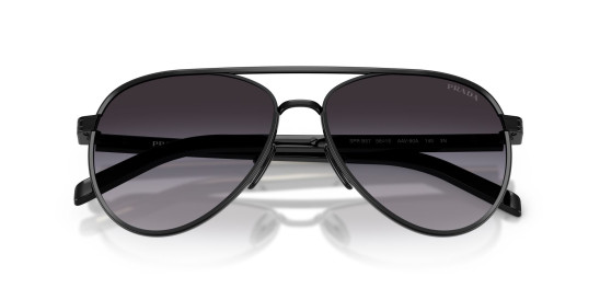 detail Sluneční brýle Prada PR B57S AAV90A56 Black/Grey Gradient