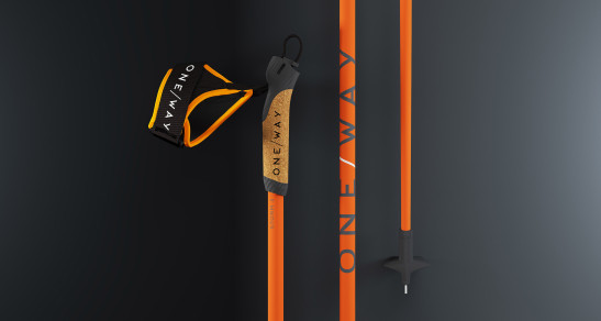 detail Běžecké hole One Way Storm 3