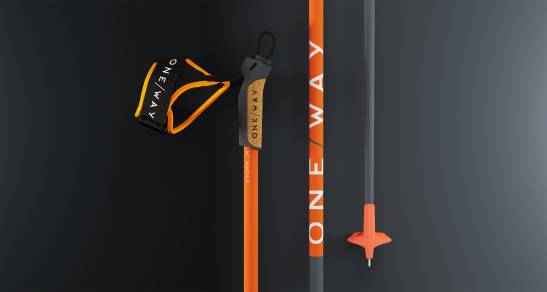 detail Běžecké hole One Way STORM JR