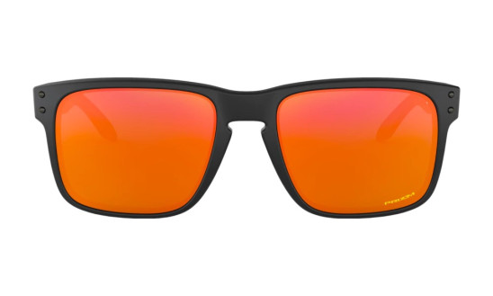 detail Sluneční brýle Oakley 9102-E255 Holbrook Matte Black w/ PRIZM Ruby