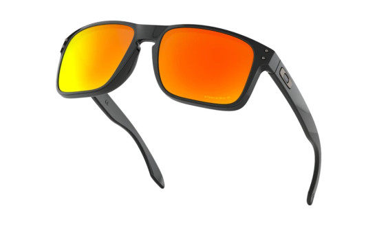 detail Sluneční brýle Oakley 9102-F155 Holbrook Pol Black w/ PRIZM Ruby Pol