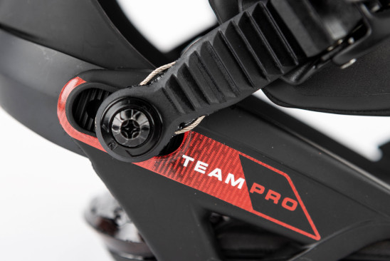 detail Snowboardové vázání Nitro Team Pro Black Red