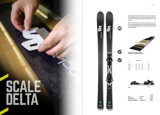 detail Sjezdové lyže Stockli Scale Delta