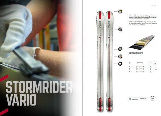 detail Sjezdové lyže Stockli Stormrider Vario 15/16