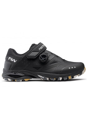 Cyklistické tretry NORTHWAVE SPIDER PLUS 3 BLACK/CAMO SOLE