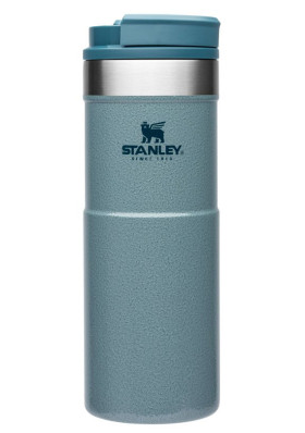 Stanley termohrnek NEVERLEAK 470ml kladívková ledová modrá