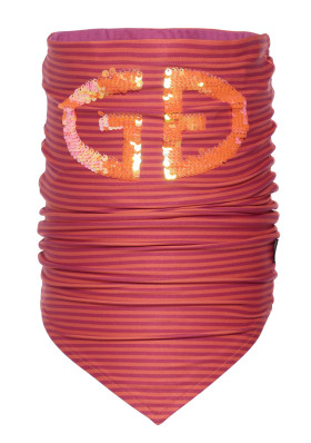 Dámský nákrčník Goldbergh Eighties Neckwarmer Neon Orange
