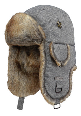 Pánská beranice Barts Kamikaze Grey Herringbone