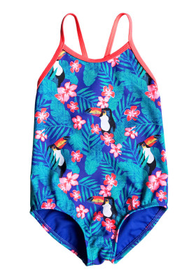 Dětské plavky ROXY 17 ERLX103013 LITTLE TROPICS ONE PIECE