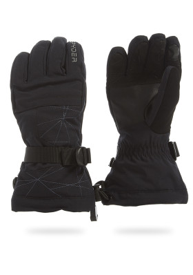 Dětské rukavice Spyder Boys Overweb Black