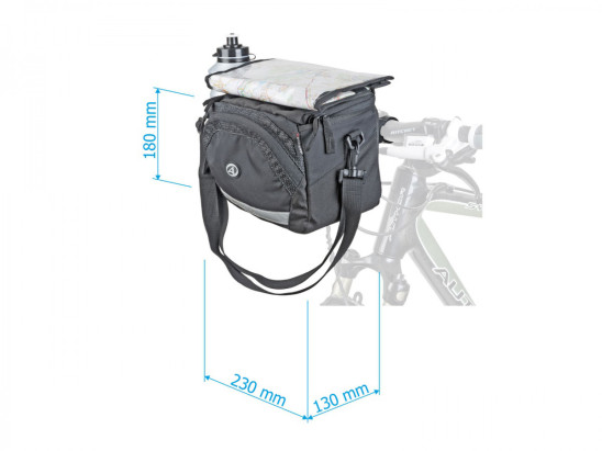 detail Přední brašna na řídítka Author A-H735 QRA X7