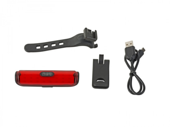 detail Zadní světlo Author A-Pilot USB Cobled 50 lm světlo zadní