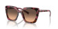 náhled Sluneční brýle Prada 0PR 23ZS 18N50C54 Begonia Cognac Tortoise-Brown Gradient Grey