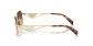 náhled Sluněční brýle Prada PR A51S ZVN50C58 Pale Gold-Brown Gradient Grey