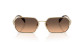 náhled Sluněční brýle Prada PR A51S ZVN50C58 Pale Gold-Brown Gradient Grey