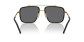 náhled Sluneční brýle Dolce & Gabbana 0DG2220 02/81 57 Gold/Black-Dark/Light Brown Gradient